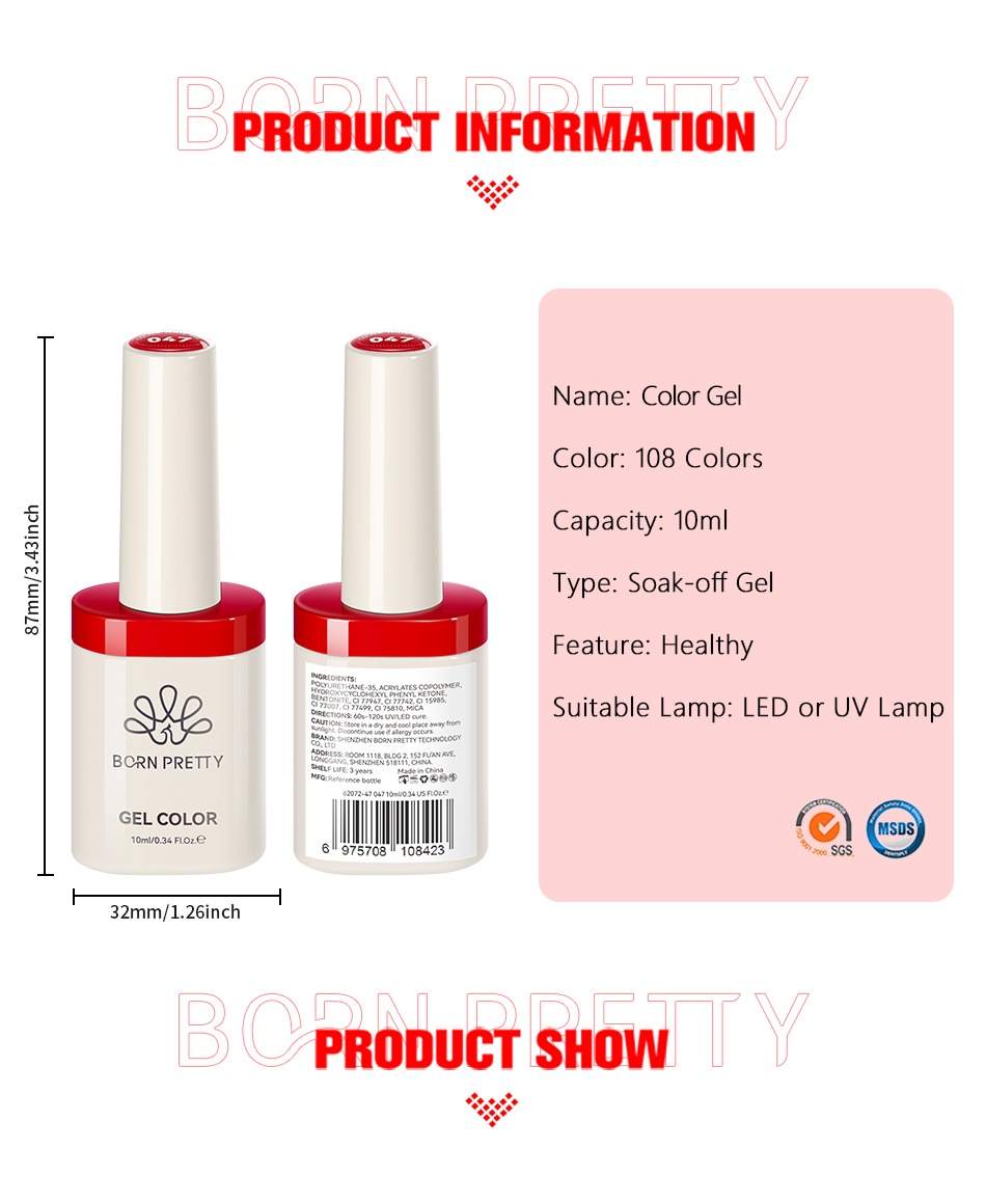 Born Pretty Pro Terra 10ml Gel Polish