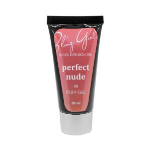 Bling Girl 30ml Poly Gel-Perfect Nude