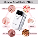 Rechargeable Nail Drill AB-V6 - White - Image 6
