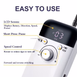 Rechargeable Nail Drill AB-V6 - White - Image 4