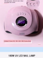SUN M3 UV/LED Nail Lamp - Pink - Image 7