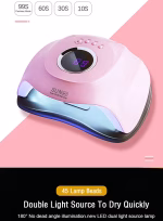 SUN M3 UV/LED Nail Lamp - Pink - Image 5