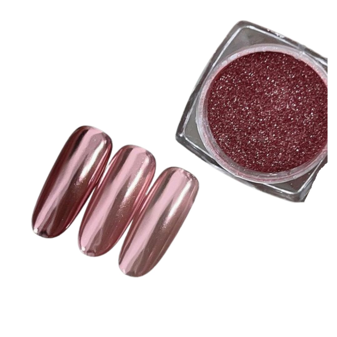 Chrome Powder-Rose Gold Fine
