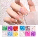 6 Grid Nail Art Rhinestones - Mermaid 01 - Image 2