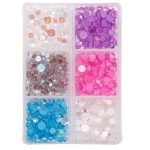 6 Grid Nail Art Rhinestones - Mermaid 01