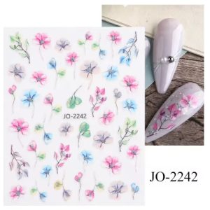 Nail Sticker-2242-Flowers