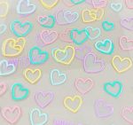 Nail Sticker-WW1042-Hearts 1pc - Image 3
