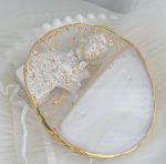 Mixing Palette White and Gold