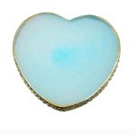 Marble Mixing Palette Blue Heart