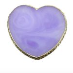 Marble Mixing Palette Purple Heart