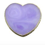 Marble Mixing Palette Purple Heart