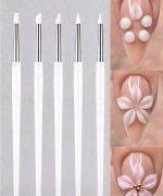 Silicone tools for moulding  gel - 5 pc - Image 2