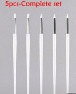 Silicone tools for moulding  gel - 5 pc - Image 3