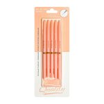Striping Brushes-5Pcs pink - Image 2