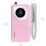 Rechargeable Nail Drill V4 - Pink - Image 4