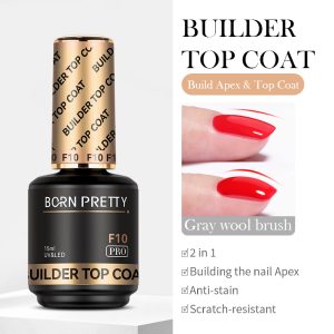 BORN PRETTY PRO 15ml Rubber Top Coat F10