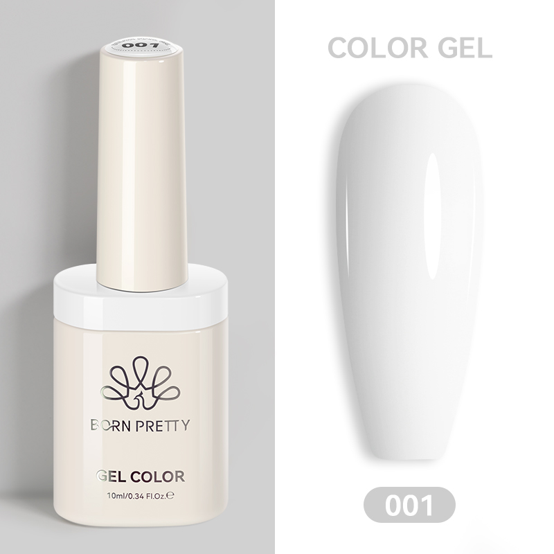 Born Pretty Pro Terra 001 White gel polish 10ml Born Pretty Pro Terra 001 White gel polish 10ml