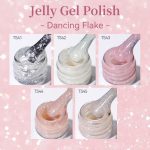 BORN PRETTY 10ml Dancing Flake Jelly Gel Polish TS41 - Image 3