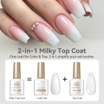 BORN PRETTY 10ml Milky Top Coat - Image 5