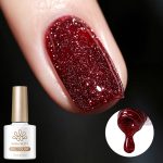 BORN PRETTY 10ml Amber Gilt Reflective Glitter Gel - Image 3